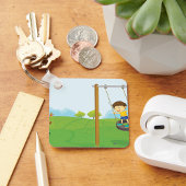 Kinder im Park Schlüsselanhänger