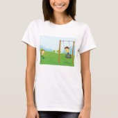 Kinder im Park T-Shirt (Vorderseite)