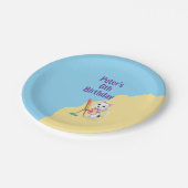 Kinder im Party malen Party Pappteller (Schrägansicht)