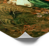 Kinder im Wald Poster (Ecke)