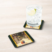 Kinder im weihnachtlichen Untersetzer (Rechte Seite)