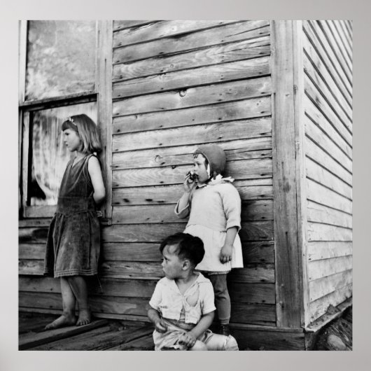 Kinder in Armut: 1930 Poster (Vorne)