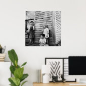 Kinder in Armut: 1930 Poster (Heimbüro)