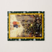 Kinder in der Weihnachtslane Puzzle (Horizontal)