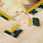 Kinder in der Weihnachtslane Puzzle (Seite)