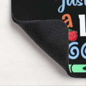 Kinder in der zweiten Klasse Got einfach viel Cool Mousepad (Ecke)