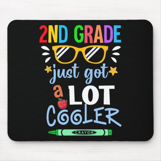 Kinder in der zweiten Klasse Got einfach viel Cool Mousepad (Vorne)
