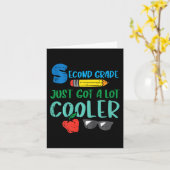 Kinder in der zweiten Klasse nur Cooler Got 2. Karte (Gelbe Blume)