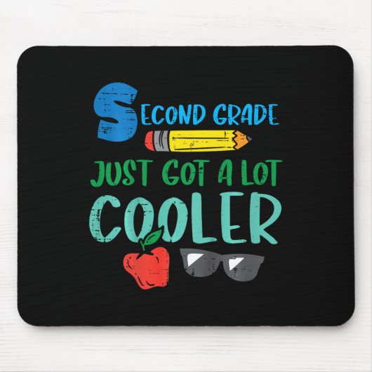 Kinder in der zweiten Klasse nur Cooler Got 2. Mousepad (Vorne)