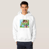 Kinder in einem Baumhaus Hoodie (Vorne ganz)