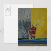 Kinder in einem Glas Postkarte (Vorne/Hinten)