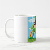 Kinder in einer Baumkronen-Tasse Kaffeetasse (Links)