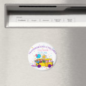 Kinder in ihre Zukunft befördern Magnet (In Situ (Geschirrspüler))