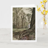 Kinder in Kensington arbeitet im Garten (freier Karte (Gelbe Blume)