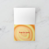 Kinder in Kostümen, glückliche Halloween-Karten Karte (Innenseite)