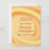 Kinder in Kostümen Halloween-Party Einladungen (Rückseite)