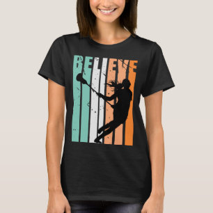 Kinder in Liebe Lacrosse Team glaubt Sticks Plays  T-Shirt