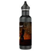 Kinder in Reifenschwingen Wasserflasche Edelstahlflasche (Rechts)