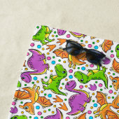 Kinder individualisieren Dinosaurier  Strandtuch (Beispiel)