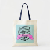 Kinder Individuelle Name Schule/Bibliothek Bag Tragetasche (Vorne)