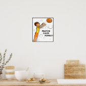 Kinder Inspiration Basketball Poster (Küche)