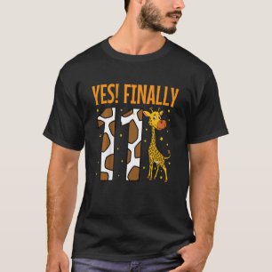 Kinder Ja Endlich 11 Elf 11. Geburtstagsparty Gir T-Shirt