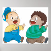 Kinder jagen Poster (Vorne)