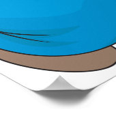 Kinder jagen Poster (Ecke)