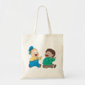 Kinder jagen Tote Bag Tragetasche (Vorne)