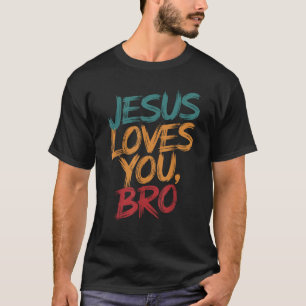 Kinder Jesus Lieben Sie Bro lustige Christliche Ju T-Shirt