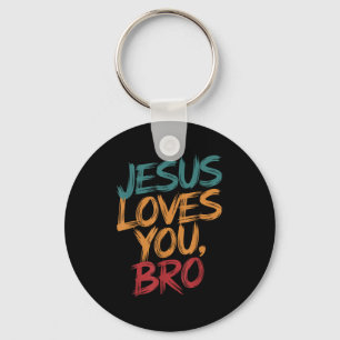 Kinder Jesus liebt dich Bruder lustige christliche Schlüsselanhänger