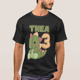 Kinder Jugend Niedlich Dritter Geburtstag Adorable T-Shirt