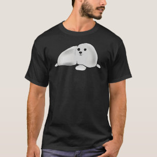 Kinder Jugend Teens Niedlich Arktische Harfe Siege T-Shirt