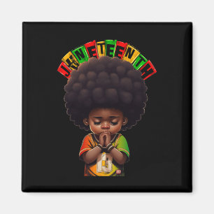 Kinder Juneteenth Prinz 1865 Schwarze Geschichte M Magnet
