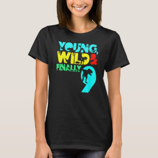 Kinder Junge Wilde Endlich 9. Geburtstag Boy Dinos T-Shirt