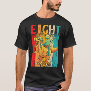 Kinder Jungen acht Geburtstag 8 Jahre Kind Geburts T-Shirt