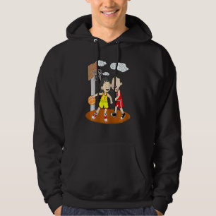 Kinder Jungen Mädchen Basketball Paar Hoodie