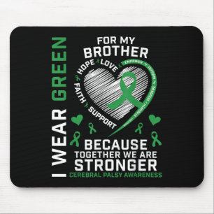 Kinder Jungen Mädchen Grüne Geschenke Bruder Cereb Mousepad