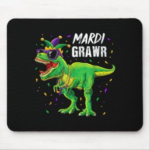 Kinder Jungen Mardi Grawr Rex Dinosaur Kleinkind Mousepad