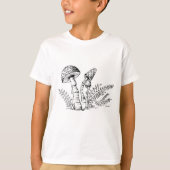 Kinder Jungen Pilz Art T - Shirt (Vorderseite)