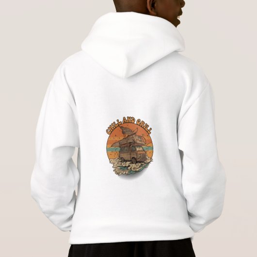 Kinder Jungs gestalten Hoodie (Rückseite)