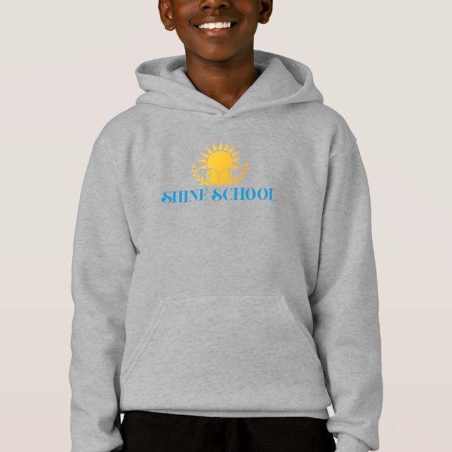 Kinder Kapuzenpullover Farblogo Hoodie (Vorderseite)