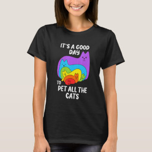 Kinder Katze Rainbow Kitten für Mädchen Jungen T-Shirt