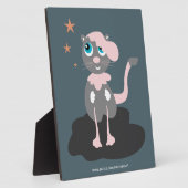 Kinder Katzen Illustration Süße Cartoon-Katze Fotoplatte (Seite)