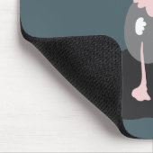 Kinder Katzen Illustration Süße Cartoon-Katze Mousepad (Ecke)