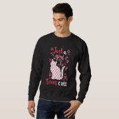 Kinder Katzen nur ein Mädchen Sweatshirt (Vorne ganz)