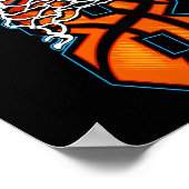 Kinder Kinder Bysketbyll Ich bin 8 Boy Girl 8. Geb Poster (Ecke)