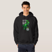 Kinder Kinder Happy St Pat Trex Day Dino Patricks  Hoodie (Vorne ganz)
