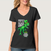 Kinder Kinder Happy St Pat Trex Day Dino Patricks
