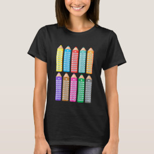 Kinder Kinder lernen Mathematik zu berechnen Multi T-Shirt